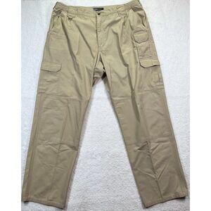 5.11 Tactical Taclite Pro Ripstop Straight Leg Utility cargo Pant 42x34 Khaki